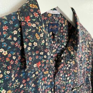 Good Man Brand floral print shirt